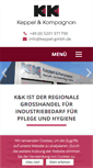 Mobile Screenshot of keppel-gmbh.de